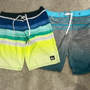 Lot of 2 34 swim trunks